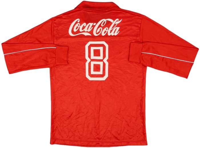 1980s Coca-Cola Training L/S Shirt #8 - 6/10 - (S)