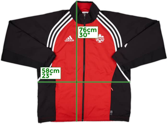 2000-01 Canada adidas Track Jacket - 9/10 - (S)