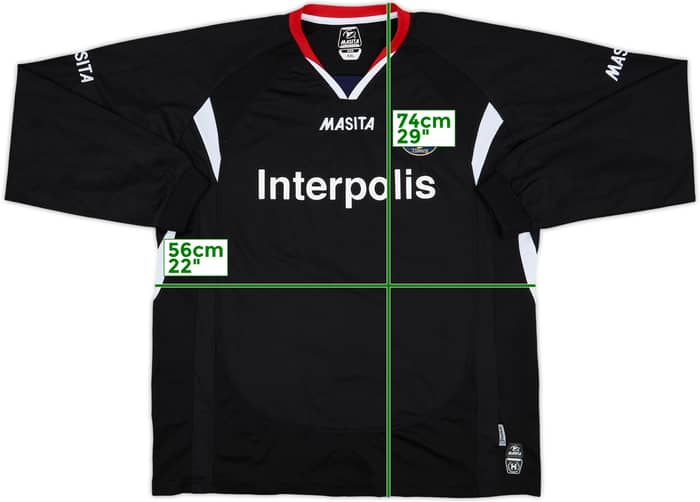 2007-08 Willem II Away L/S Shirt - 9/10 - (XXL)