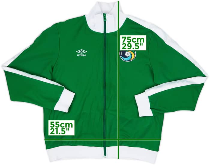 2011-12 New York Cosmos Track Jacket - 8/10 - (XL)