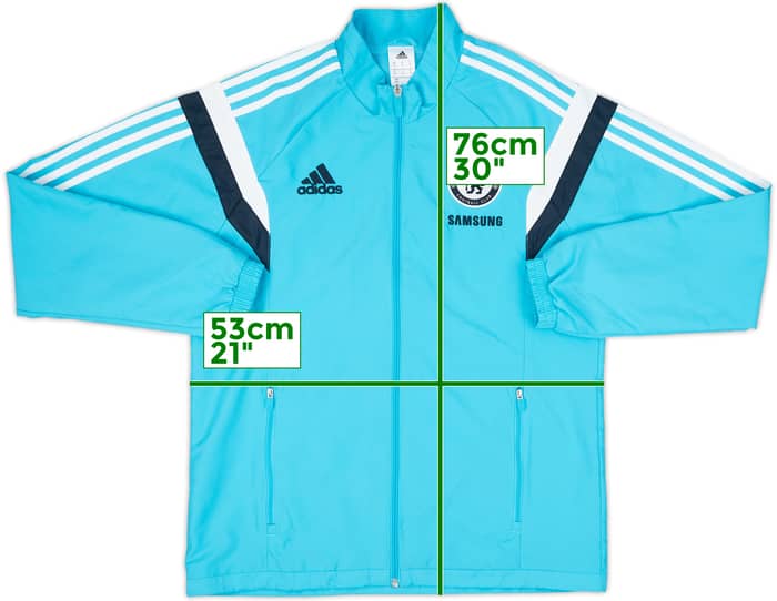 2014-15 Chelsea adidas Track Jacket - 10/10 - (M)