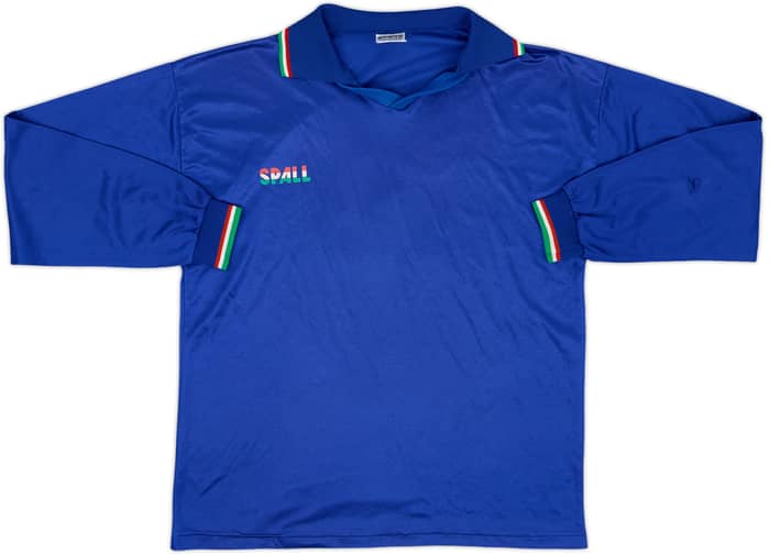 1980s Spall Template L/S Shirt (Italy) #5 - 5/10 - (L)