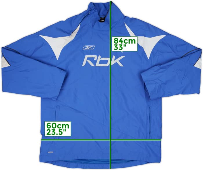 2007-08 Bolton Reebok 1/4 Zip Rain Jacket - 9/10 - (M)