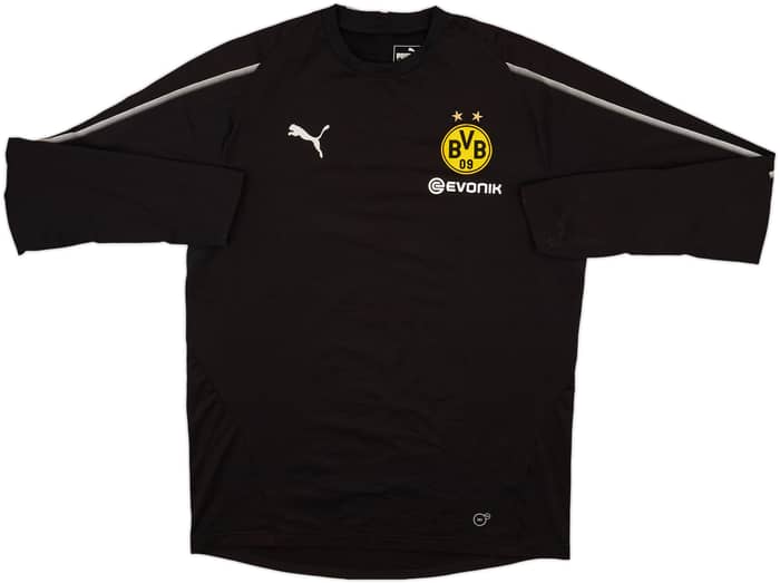 2018-19 Dortmund Puma Training L/S Shirt - 9/10 - (L)