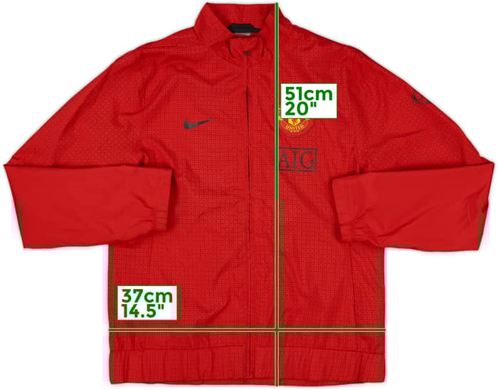 2009-10 Manchester United Nike Track Jacket - 10/10 - (M)