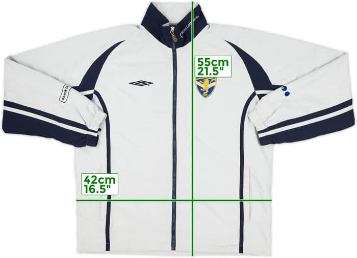 2002-03 Brescia Umbro Track Jacket - 7/10 - (L)