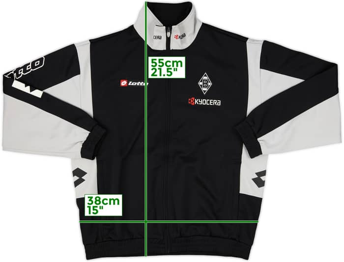 2006-07 Borussia Monchengladbach Lotto Track Jacket - 8/10 - (XL)