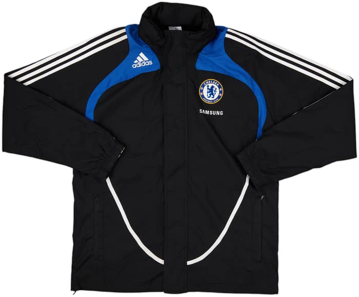 2008-09 Chelsea adidas Hooded Rain Jacket - 10/10 - (M)