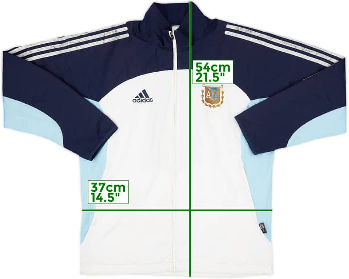 2002-03 Argentina adidas Track Jacket - 4/10 - (XL.Boys)