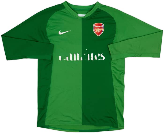 2006-07 Arsenal GK Shirt - 4/10 - (XL.Boys)