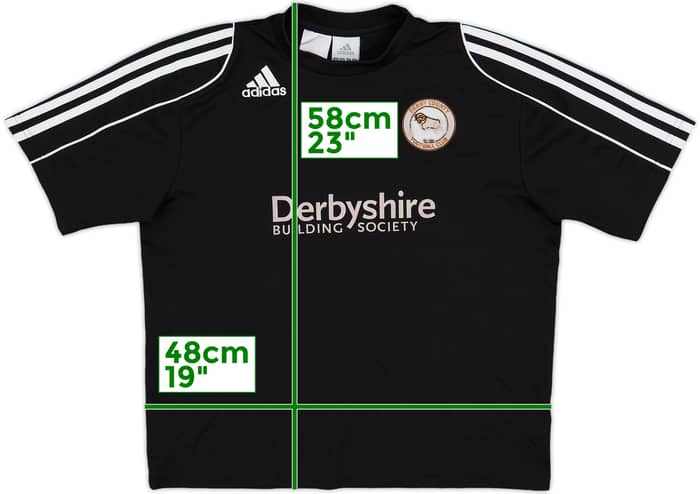 2007-08 Derby County Away Shirt - 4/10 - (XL.Boys)