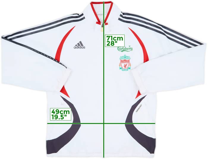 2006-07 Liverpool adidas Track Jacket - 6/10 - (L)