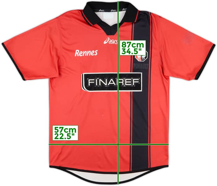 2001-02 Stade Rennais Home Shirt - 4/10 - (L)