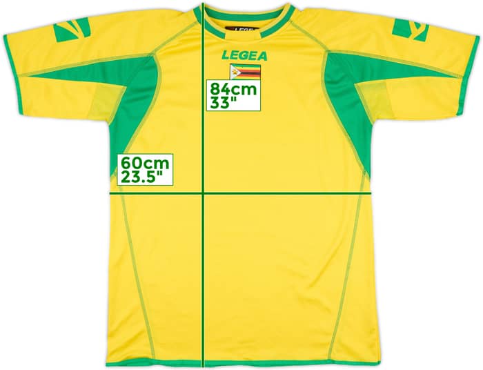 2005-06 Zimbabwe Home Shirt - 8/10 - (XL)