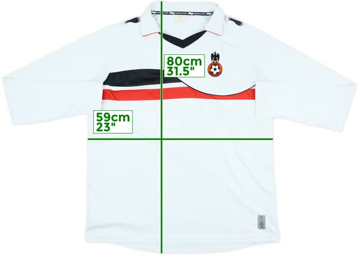 2011-12 Nice Away L/S Shirt - 6/10 - (L)