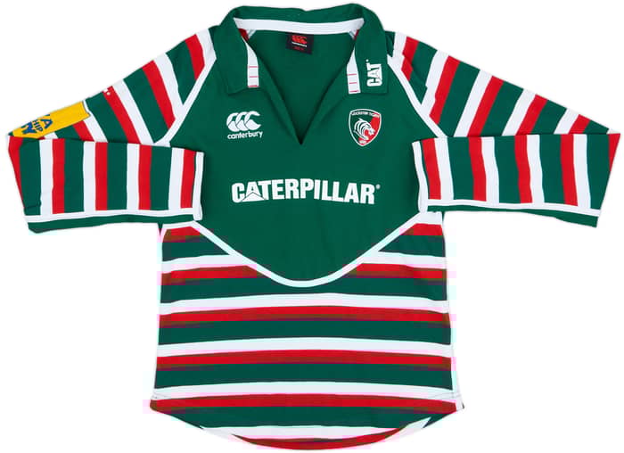 2012-13 Leicester Tigers Home Rugby Shirt - 8/10 - (Women's M)