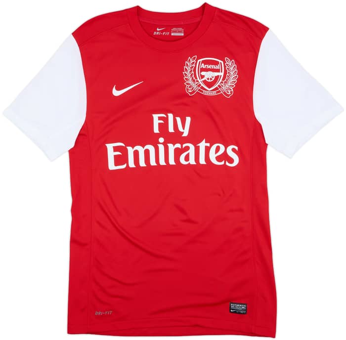 2011-12 Arsenal Home Shirt Afobe #33 - 9/10 - (S)