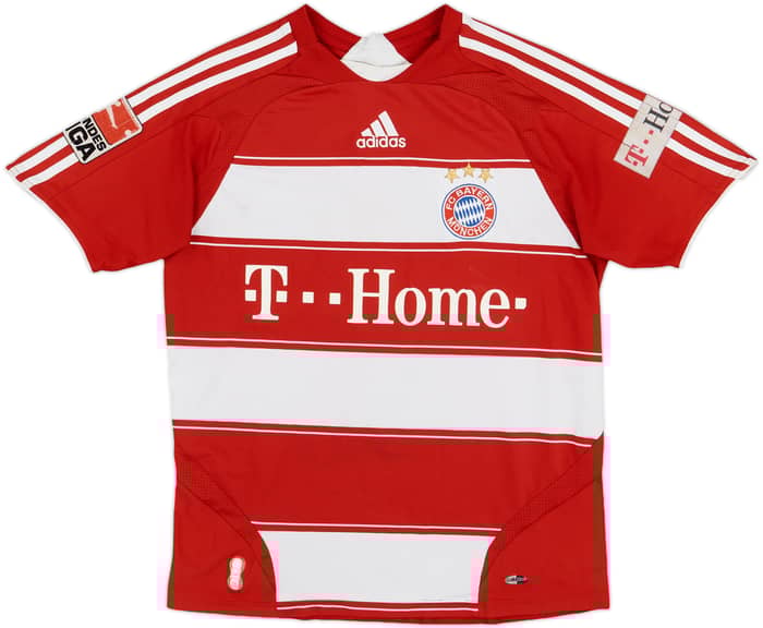 2007-08 Bayern Munich Home Shirt Van Bommel #17 - 4/10 - (L.Boys)