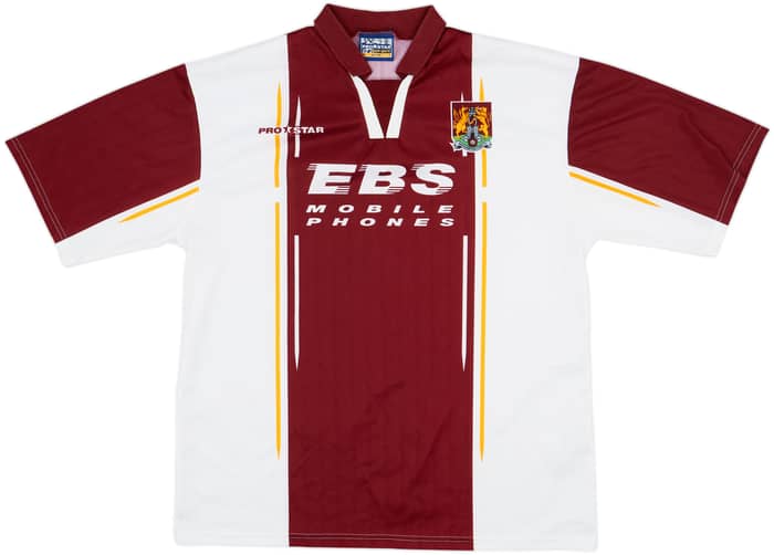 1997-98 Northampton Centenary Home Shirt - 9/10 - (XL)