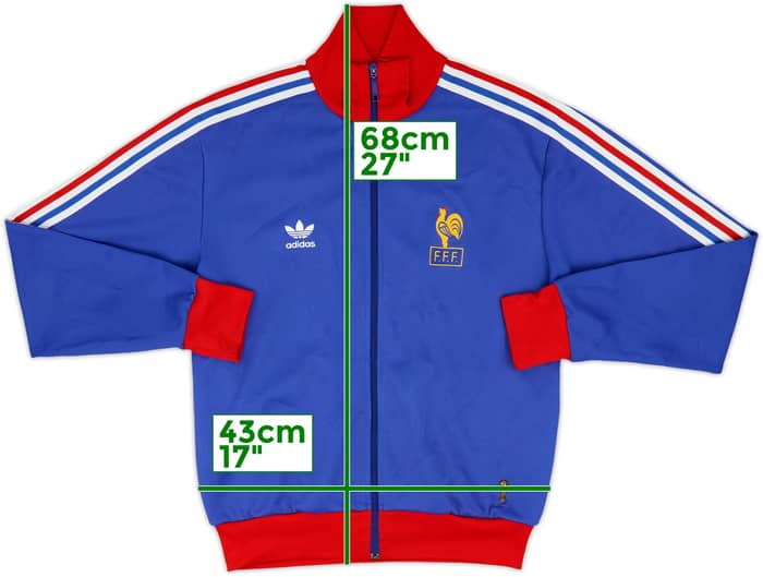 2005-06 France adidas Originals Track Jacket - 8/10 - (M)
