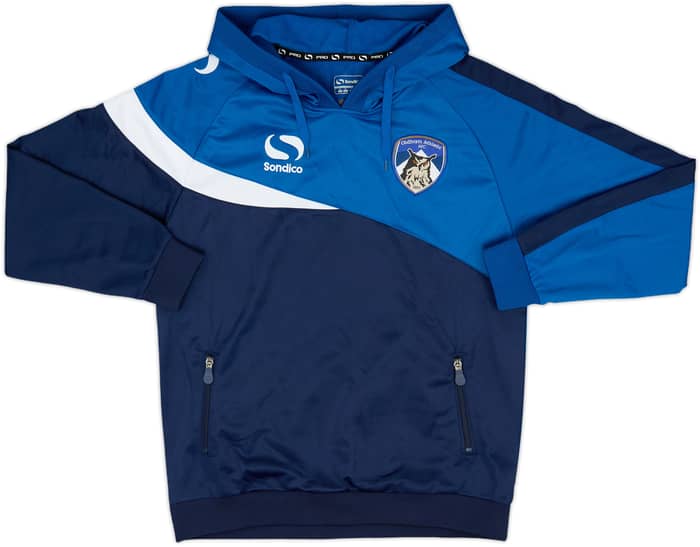 2014-15 Oldham Athletic Sondico Hooded Top - 8/10 - (L.Boys)