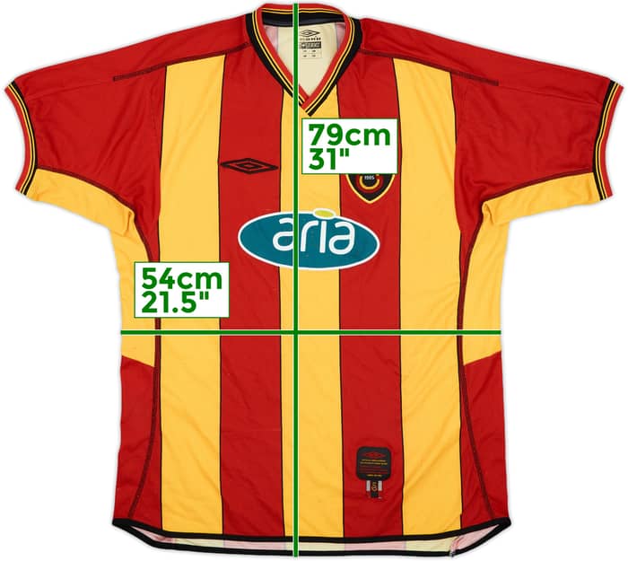 2002-03 Galatasaray Home Shirt - 6/10 - (L)