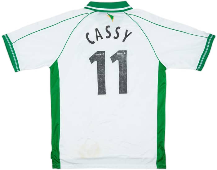 2000-01 Hibernian Away Shirt Cassy #11 - 6/10 - (M)