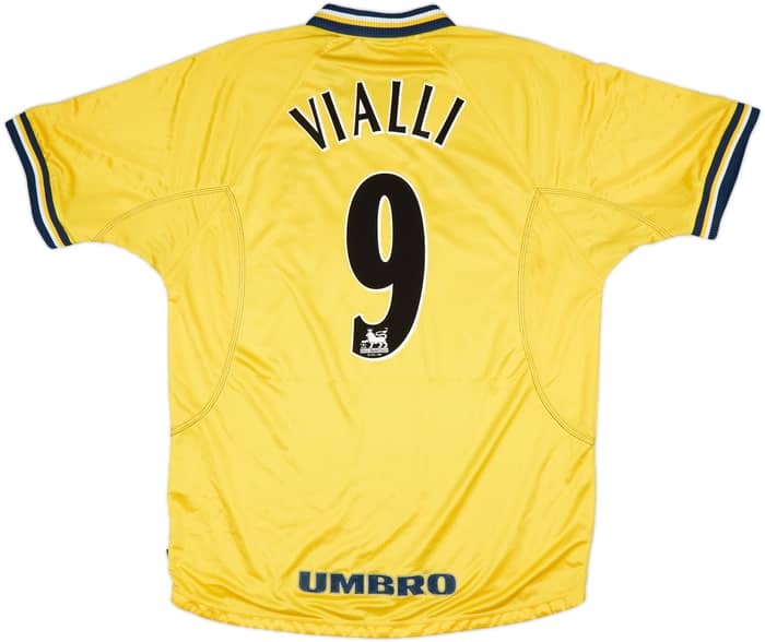 1998-00 Chelsea Third Shirt Vialli #9 - 6/10 - (XL)