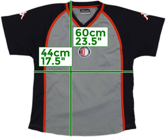 2002-03 Feyenoord Kappa Training Shirt - 10/10 - (XL.Boys)