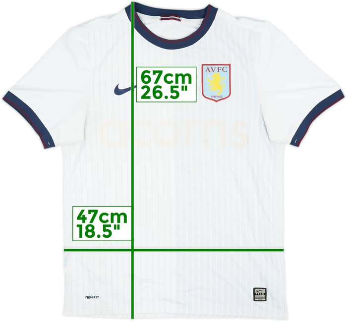 2009-10 Aston Villa Away Shirt - 4/10 - (S)