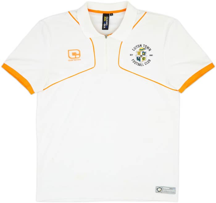 2010-11 Luton Cabrini 1/4 Zip Polo Shirt - 7/10 - (S)