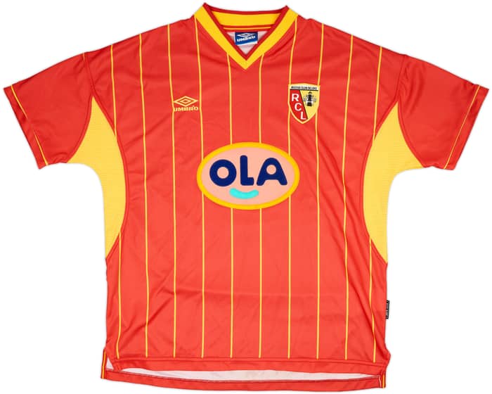 1999-00 Lens Home Shirt - 6/10 - (XXL)