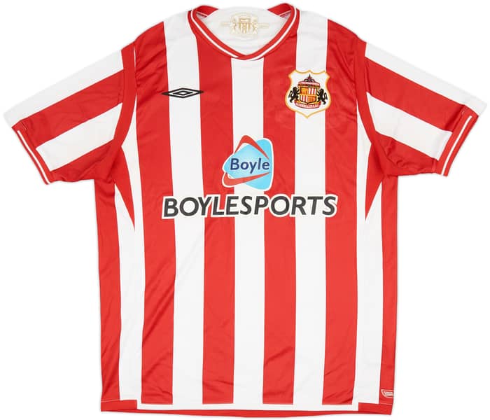 2009-10 Sunderland Home Shirt - 9/10 - (L)