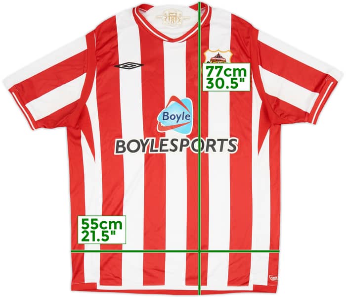 2009-10 Sunderland Home Shirt - 9/10 - (L)