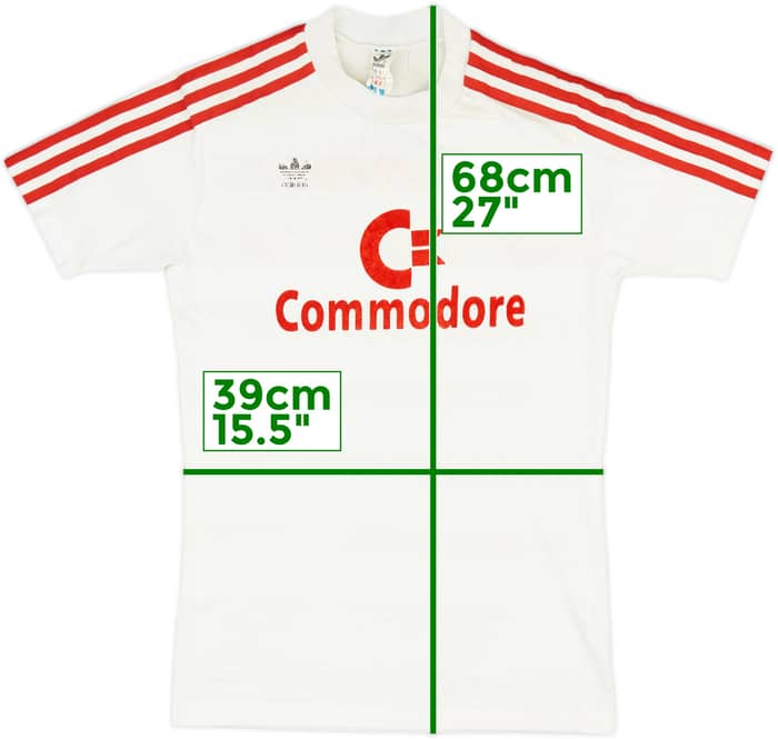 1984-89 Bayern Munich Away Shirt - 7/10 - (S)