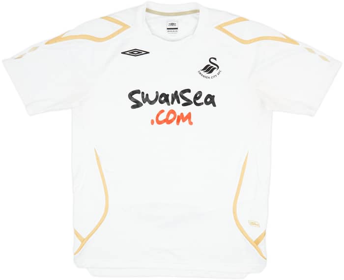 2008-09 Swansea Umbro Training Shirt - 8/10 - (L)