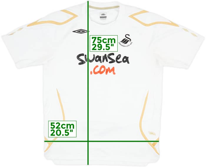 2008-09 Swansea Umbro Training Shirt - 8/10 - (L)