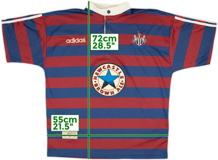 1995-96 Newcastle Away Shirt - 4/10 - (L)