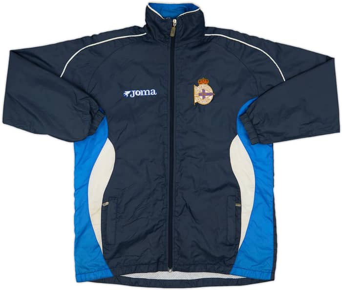 2002-03 Deportivo Joma Track Jacket - 5/10 - (L.Boys)