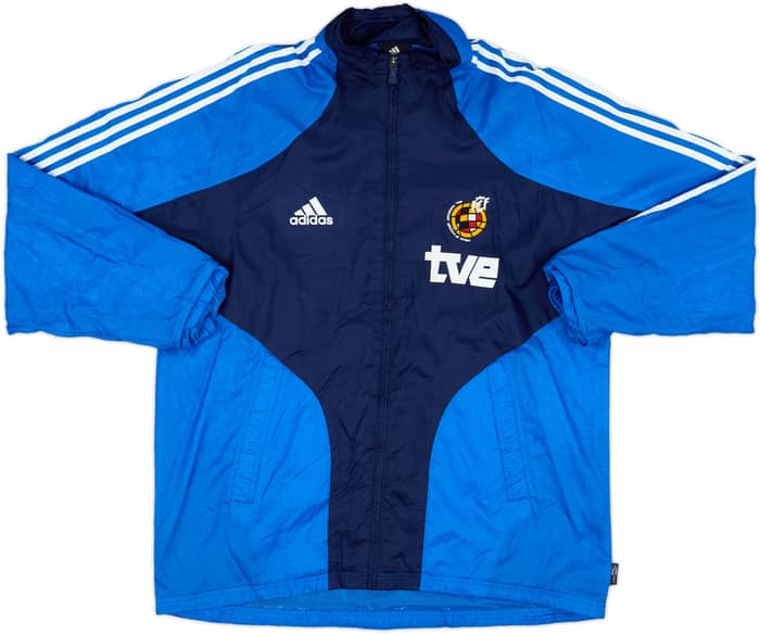2004-06 Spain adidas Hooded Rain Jacket - 3/10 - (M/L)