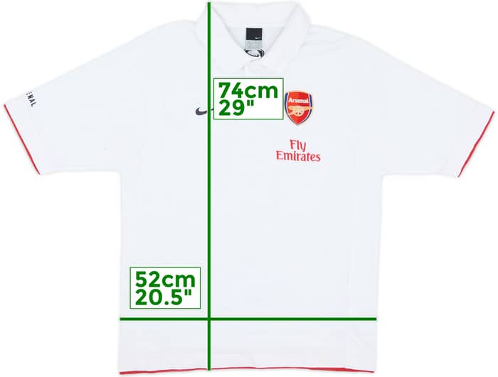 2006-07 Arsenal Nike Polo Shirt - 9/10 - (L)