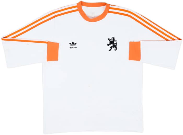 2004 Netherlands adidas Heritage Away L/S Shirt - 7/10 - (L)
