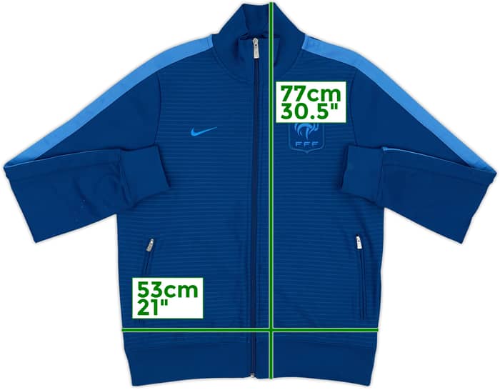 2013-14 France Nike Track Jacket - 10/10 - (L)