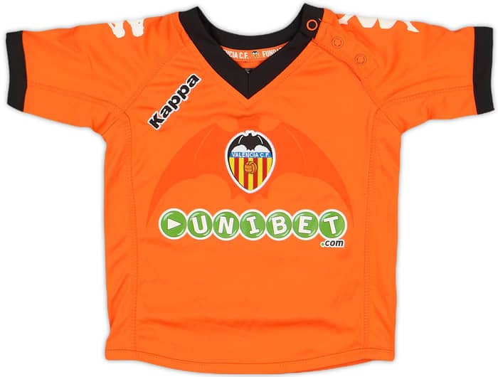 2010-11 Valencia Away Shirt Pau - 7/10 - (3-6 Months)