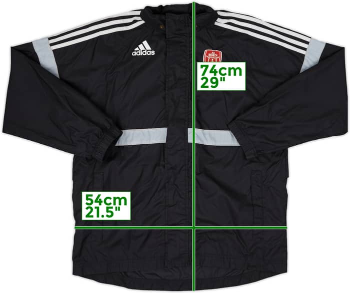 2006-07 Monza adidas Hooded Rain Jacket - 7/10 - (L.Boys)