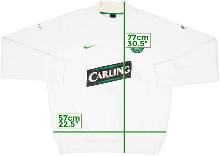 2005-06 Celtic Nike Sweat Top - 6/10 - (XL)