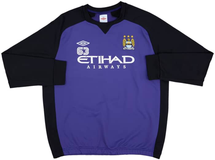 2011-12 Manchester City Umbro Player Issue Sweat Top #63 - 6/10 - (XXL)