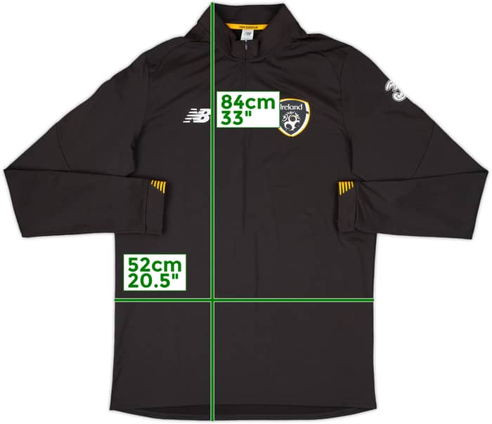 2019-20 Northern Ireland New Balance 1/4 Zip Drill Top - 10/10 - (XL)