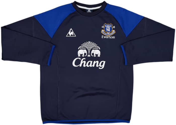 2009-10 Everton Le Coq Sportif Sweat Top - 8/10 - (M)