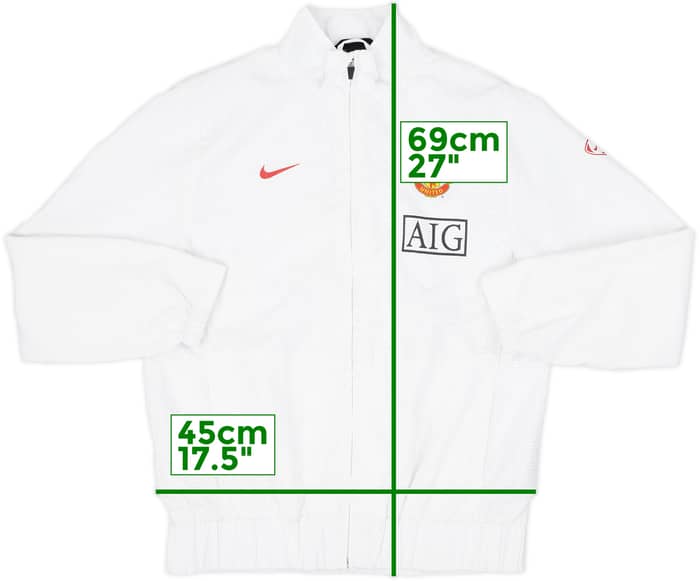 2009-10 Manchester United Nike Track Jacket - 10/10 - (L.Boys)